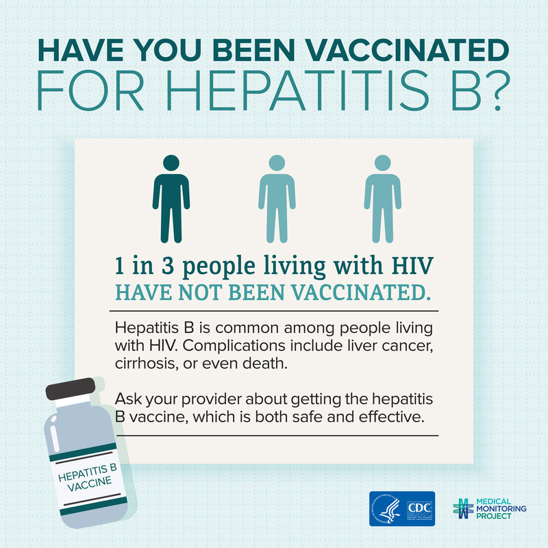 Have you been vaccinated for hepatitis B graphic