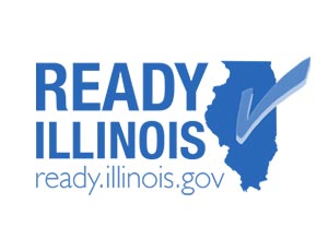 Ready Illinois blue logo