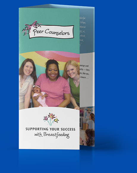 WIC Breastfeeding Peer Counseling brochure